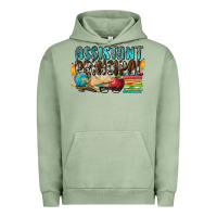 Pigment Oil Green assistant principal Urban Hoodie - NancyCooperArtShop