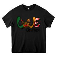 Black love Christmas Heavy Core Tee - CowhideDigitalArt
