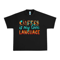 Black coffee is my love language Urban Heavy Tee - HRA Design Shop