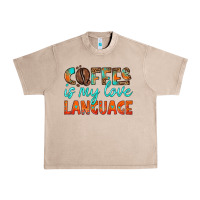 French Oak coffee is my love language Urban Heavy Tee - HRA Design Shop