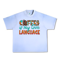 Grape Ice coffee is my love language Urban Heavy Tee - HRA Design Shop