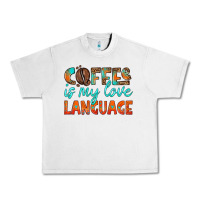 Lunar Rock coffee is my love language Urban Heavy Tee - HRA Design Shop