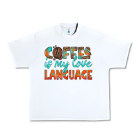 White coffee is my love language Urban Heavy Tee - HRA Design Shop