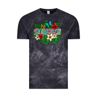 Cloud Black summer Vintage Tee - SublimationCraftShop