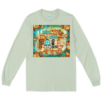 Matcha i think i love fall most of all tumbler Long Sleeve Tee - BundleAndBundleShop