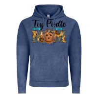 Vintage Denim western toy poodle mom Vintage Hoodie - RanaPortraitStore