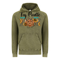 Vintage Olive western toy poodle mom Vintage Hoodie - RanaPortraitStore