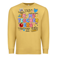 Antique Gold in my teacher era Premium Sweatshirt - MaliasSmallBusiness