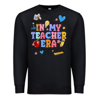 Black in my teacher era Premium Sweatshirt - MaliasSmallBusiness