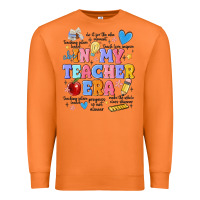 Carrot in my teacher era Premium Sweatshirt - MaliasSmallBusiness