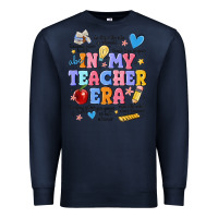 Navy in my teacher era Premium Sweatshirt - MaliasSmallBusiness