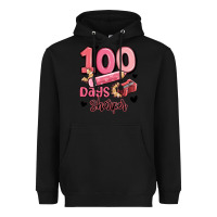 Black 100 days sharper school Heavyweight Hoodie - MaliasSmallBusiness