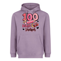 Lavender 100 days sharper school Heavyweight Hoodie - MaliasSmallBusiness