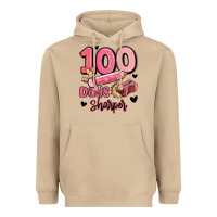 Mushroom 100 days sharper school Heavyweight Hoodie - MaliasSmallBusiness
