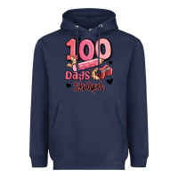 Navy 100 days sharper school Heavyweight Hoodie - MaliasSmallBusiness