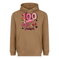 Toasted Coconut 100 days sharper school Heavyweight Hoodie - MaliasSmallBusiness