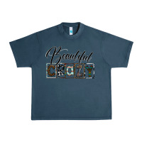Midnight Navy beatiful crazy Urban Heavy Tee - SublimationCraftShop