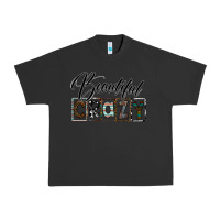 Pigment Black beatiful crazy Urban Heavy Tee - SublimationCraftShop