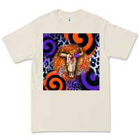 Bone halloween bull skull Premium Tee - BarkalooDesign