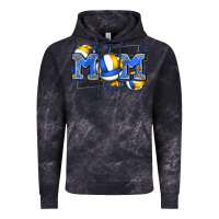 Cloud Black mom volleyball Vintage Hoodie - Zillion Design Studio