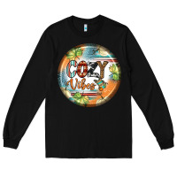Black cozy vibes earrings Long Sleeve Tee - BundleAndBundleShop