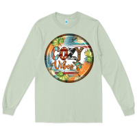 Matcha cozy vibes earrings Long Sleeve Tee - BundleAndBundleShop