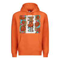 Carrot basketball mom Premium Hoodie - LillyAllenDesigns