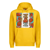 Lemon basketball mom Premium Hoodie - LillyAllenDesigns