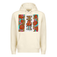 Sandshell basketball mom Premium Hoodie - LillyAllenDesigns