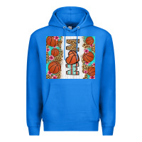 True Royal basketball mom Premium Hoodie - LillyAllenDesigns