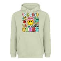 Matcha 100 days in the books Heavyweight Hoodie - MaliasSmallBusiness