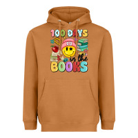 Meerkat 100 days in the books Heavyweight Hoodie - MaliasSmallBusiness