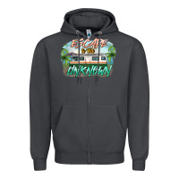 Smoke escape to the unknown Zipper Hoodie - NancyCooperArtShop