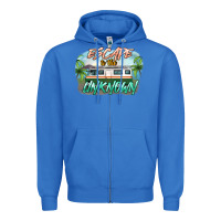 True Royal escape to the unknown Zipper Hoodie - NancyCooperArtShop