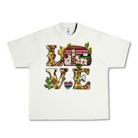 Pistachio love caravan Urban Heavy Tee - BarkalooDesign