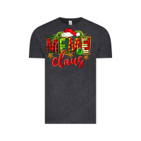 Vintage Black Christmas meme claus Vintage Tee - FaDigitalArtStudio