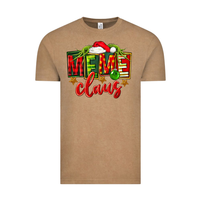 Christmas Meme Claus Vintage Tee by FaDigitalArtStudio | Teevron