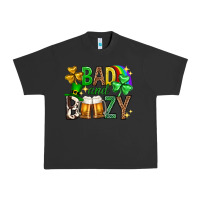 Pigment Black Bad and boozy st. patricks day Urban Heavy Tee - Neo Western