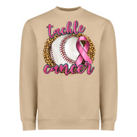 Mushroom Tackle Cancer Baseball Heavyweight Sweatshirt - texasbilliewilder