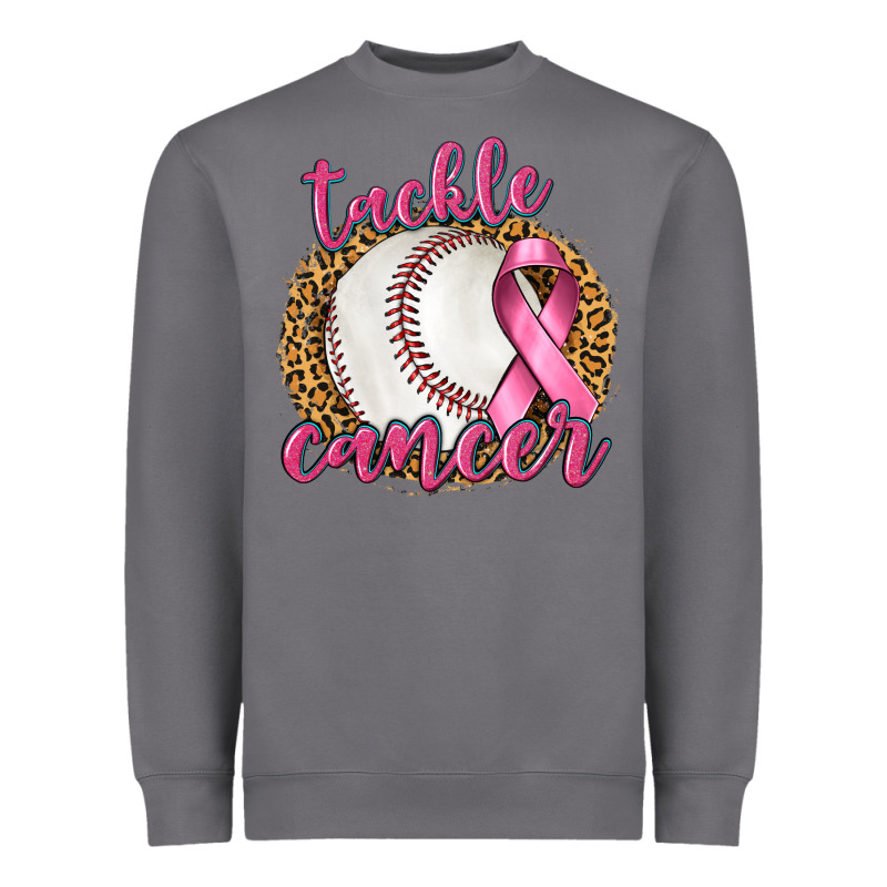 Tackle Cancer Baseball Heavyweight Sweatshirt by texasbilliewilder | Teevron