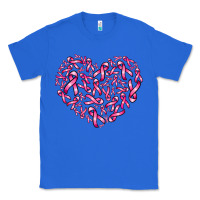 True Royal breast cancer ribbon heart Classic Tee - AdoDesignShop