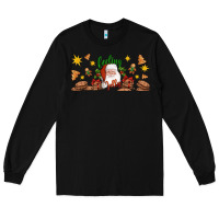 Black Christmas feeling jolly santa Long Sleeve Tee - Artiststas