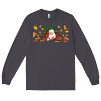 Smoke Christmas feeling jolly santa Long Sleeve Tee - Artiststas