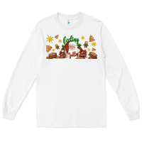 White Christmas feeling jolly santa Long Sleeve Tee - Artiststas