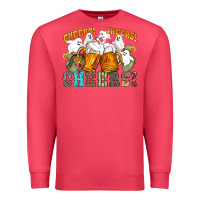 Cardinal western cheers with ghosts Premium Sweatshirt - NancyCooperArtShop