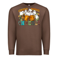 Chestnut western cheers with ghosts Premium Sweatshirt - NancyCooperArtShop