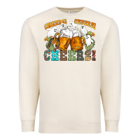 Sandshell western cheers with ghosts Premium Sweatshirt - NancyCooperArtShop