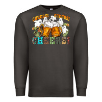 Smoke western cheers with ghosts Premium Sweatshirt - NancyCooperArtShop
