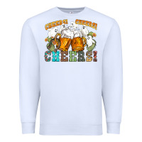 White western cheers with ghosts Premium Sweatshirt - NancyCooperArtShop