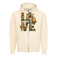 Sandshell love camping gnome Zipper Hoodie - BarkalooDesign